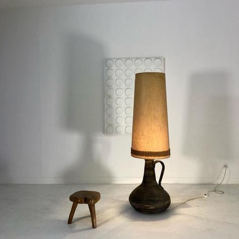 Huge 1970 ceramic lamp