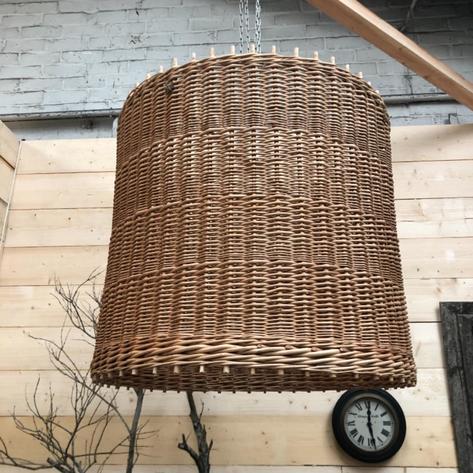 Huge rattan shade