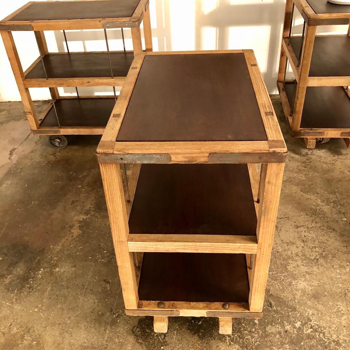 Industrial shop shelves 