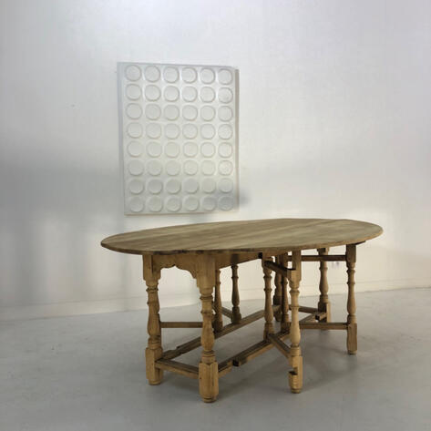 Large 1950 folding table 