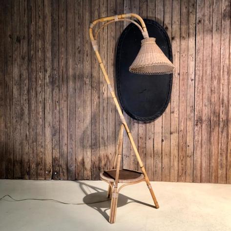 Large original 1950 floor lamp