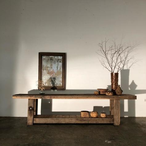 Large primitive console circa 1900