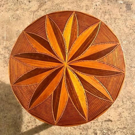 Little 1950 bamboo table 