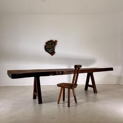 Original 1950 brutalist table