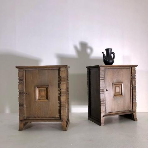 Pair of 1940 cabinets 