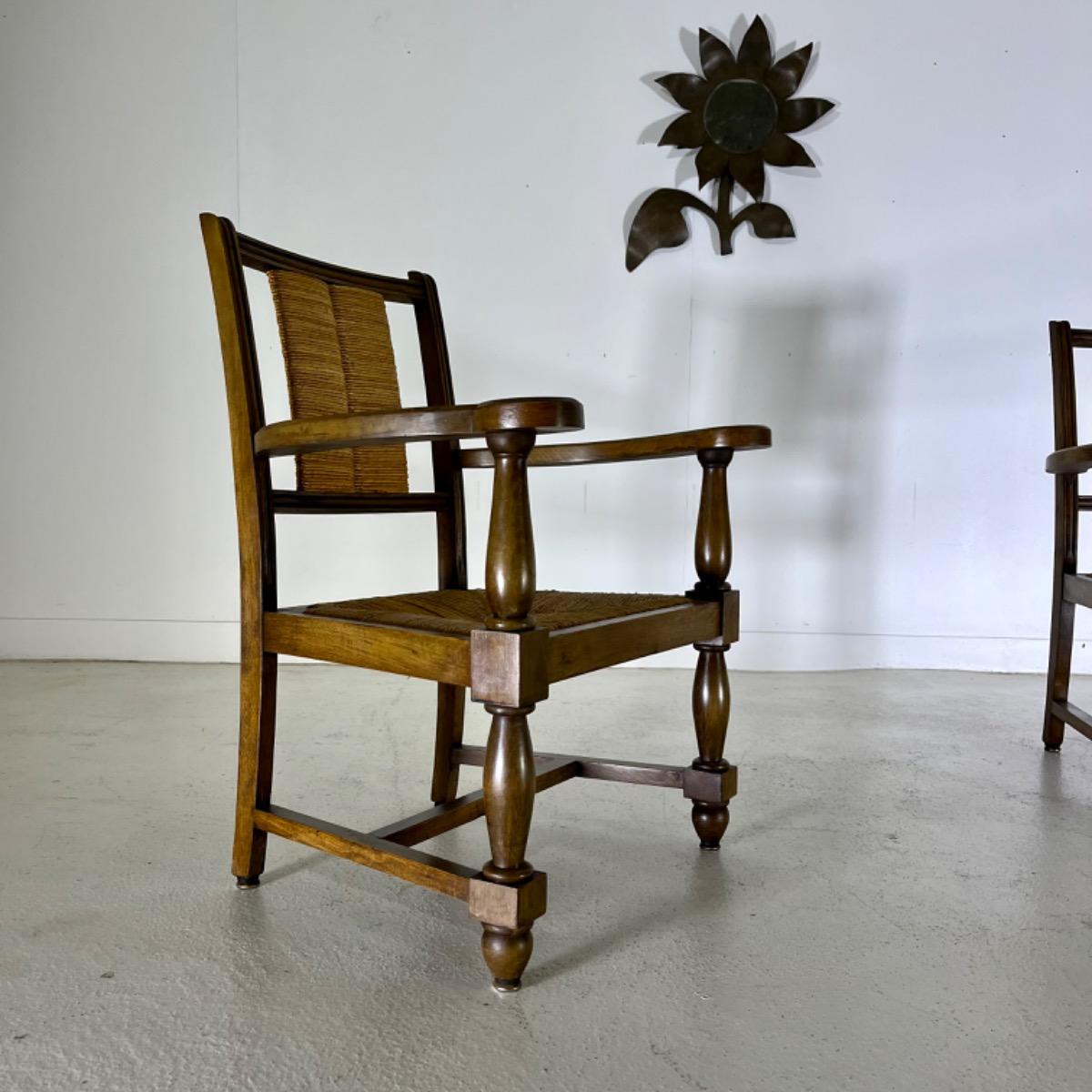 Pair of 1950 armchairs 