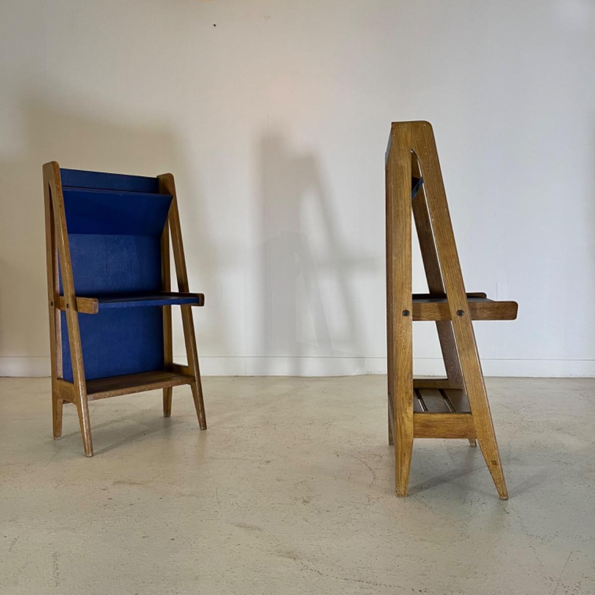 Pair of 1950 bed side tables 