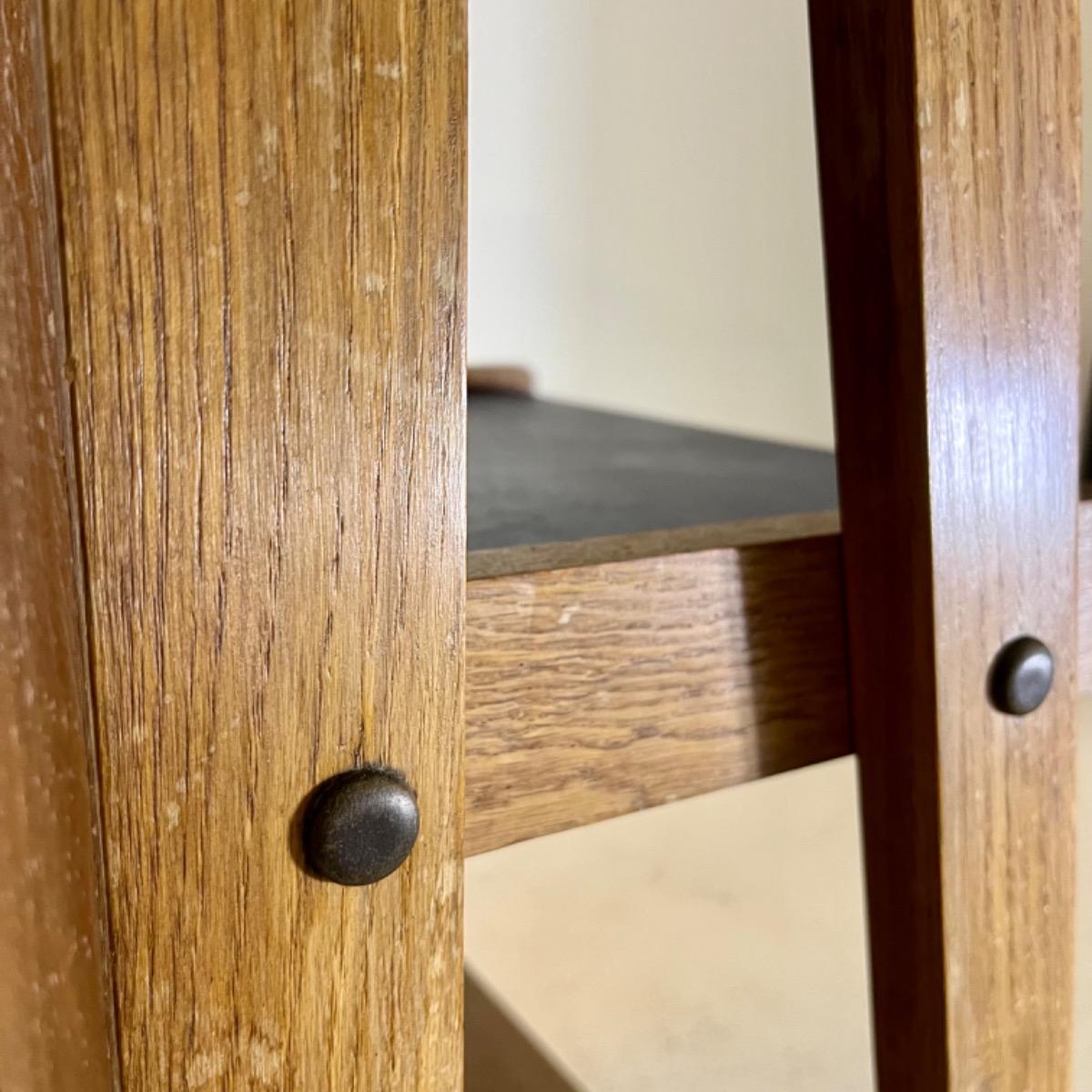 Pair of 1950 bed side tables 