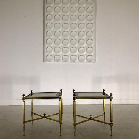 Pair of 1950 side tables 