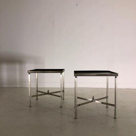 Pair of 1950 side tables 