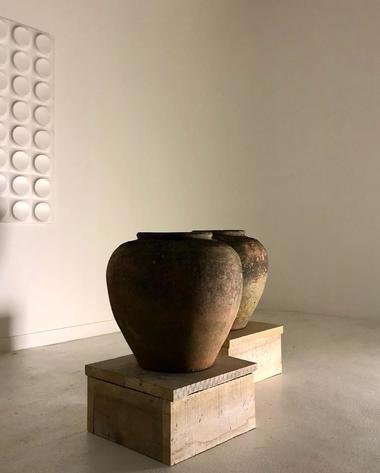 Pair of 1960 garden planters