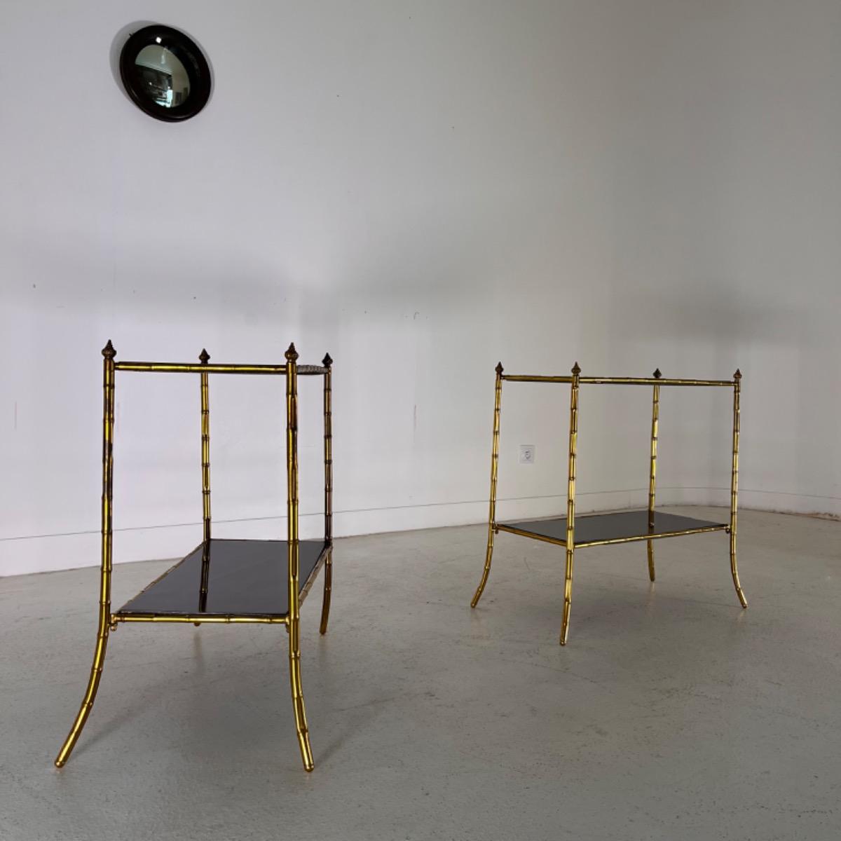 Pair of 1960 side tables 