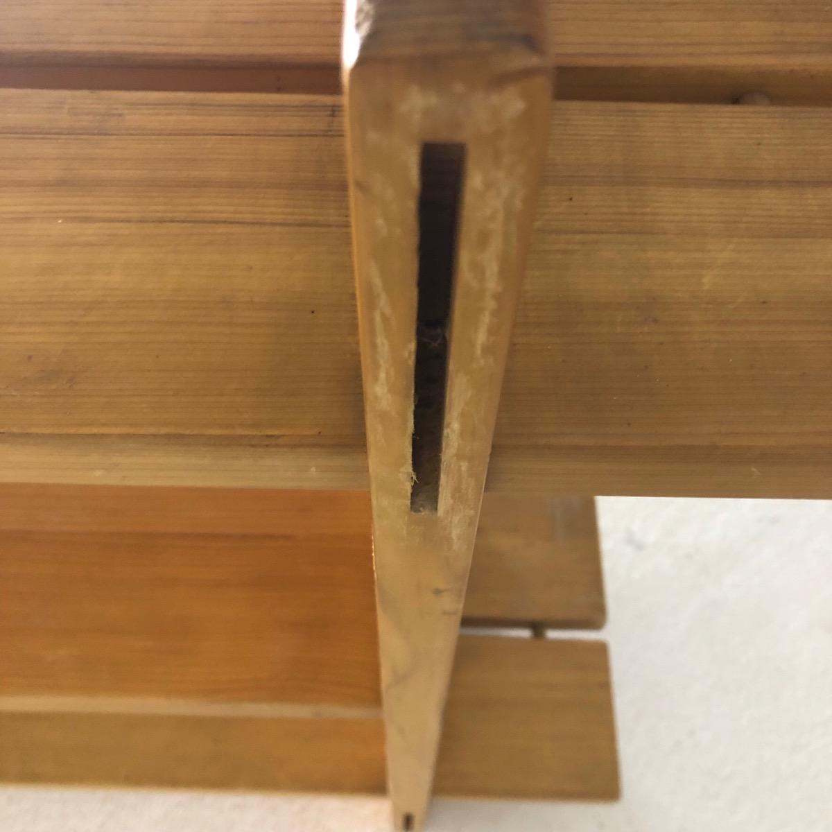 Pair of 1970 maison regain shelves 