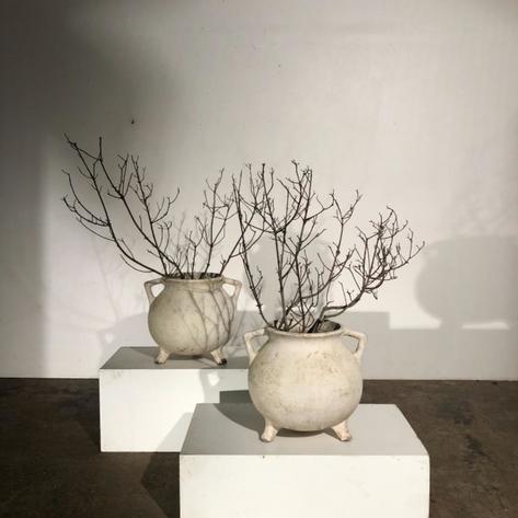 Pair of Willy guhl planters 