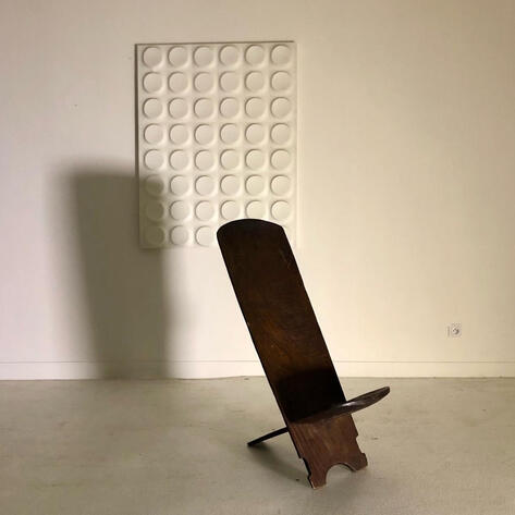 Primitive African style chair 