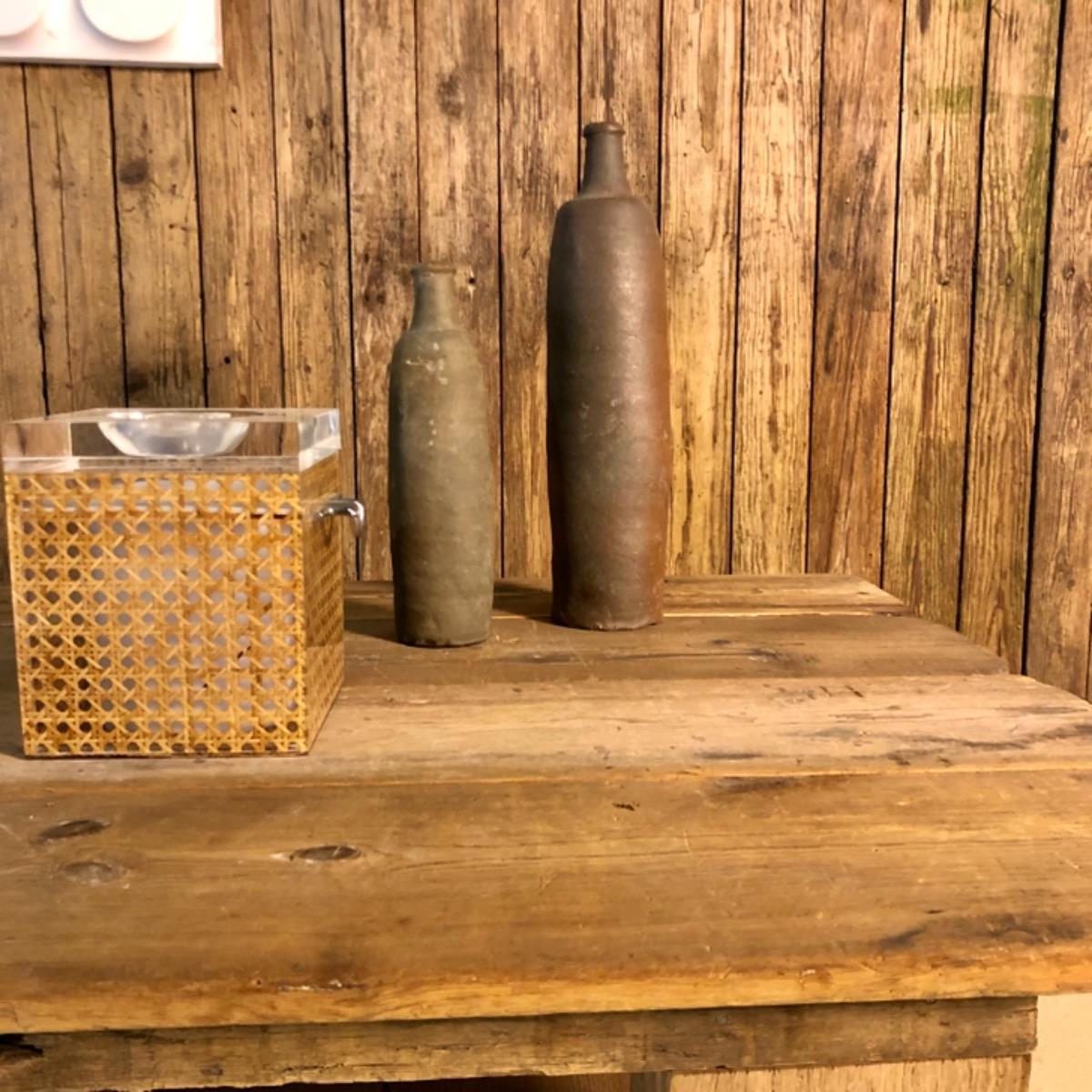 Primitive wooden coffee table 