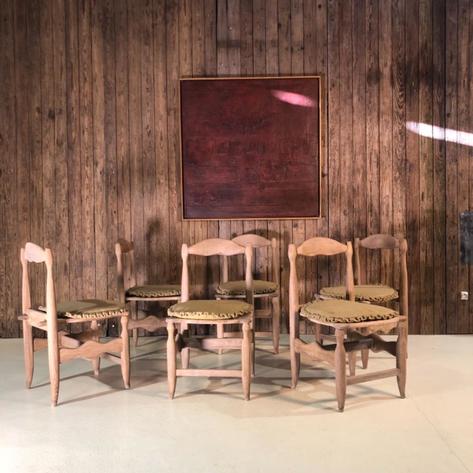 Set of 6 Guillerme chairs 