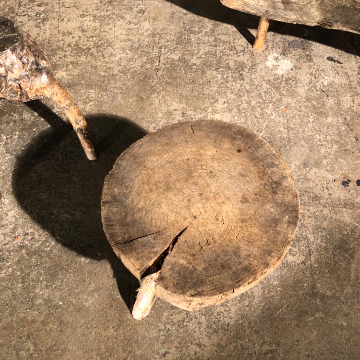 Set of primitive side tables