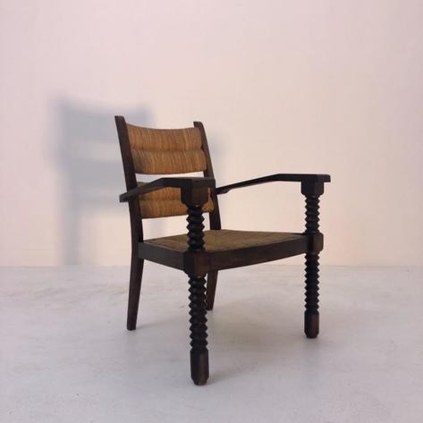 Single 1950 desk armchair 