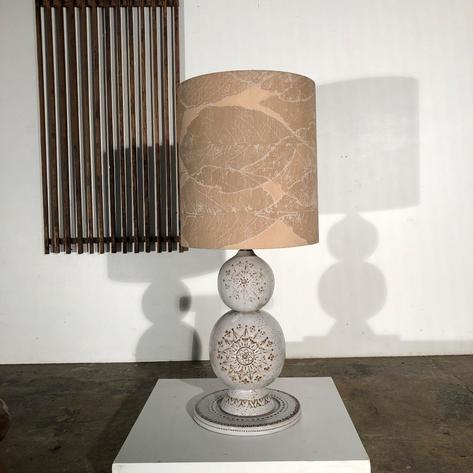 Tall 1960 ceramic lamp 