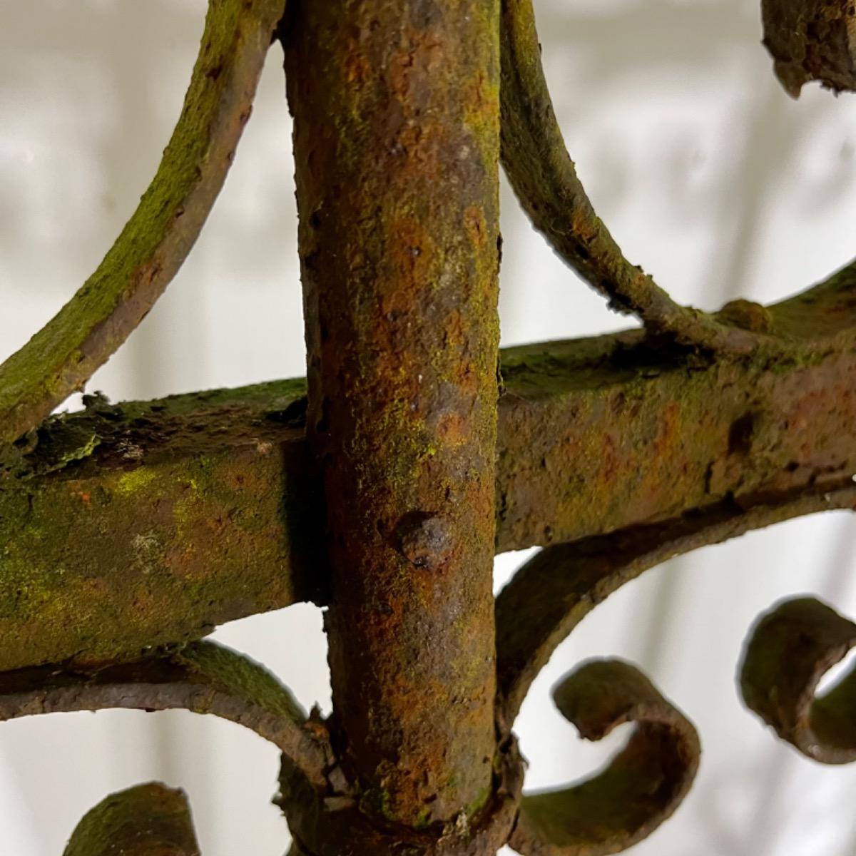 Two 19th arras wrought iron fences