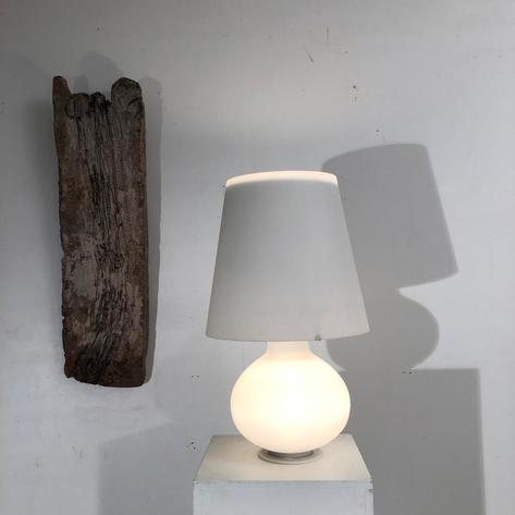 Vintage opaline lamp 